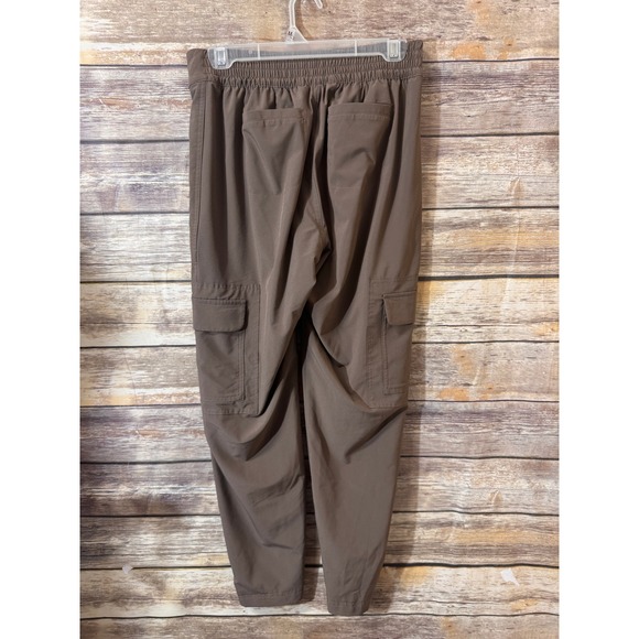 Athleta Chelsea Cargo Lined Pant in Brown Size 2 Pull On Elastic Waist Stretch - Picture 4 of 7